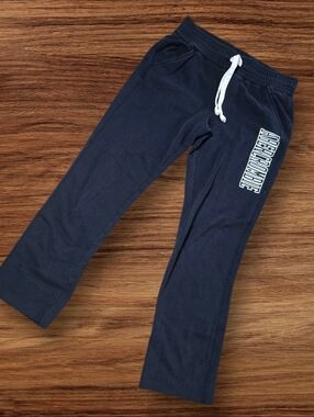 Abercrombie & Fitch Navy Blue Sweatpants